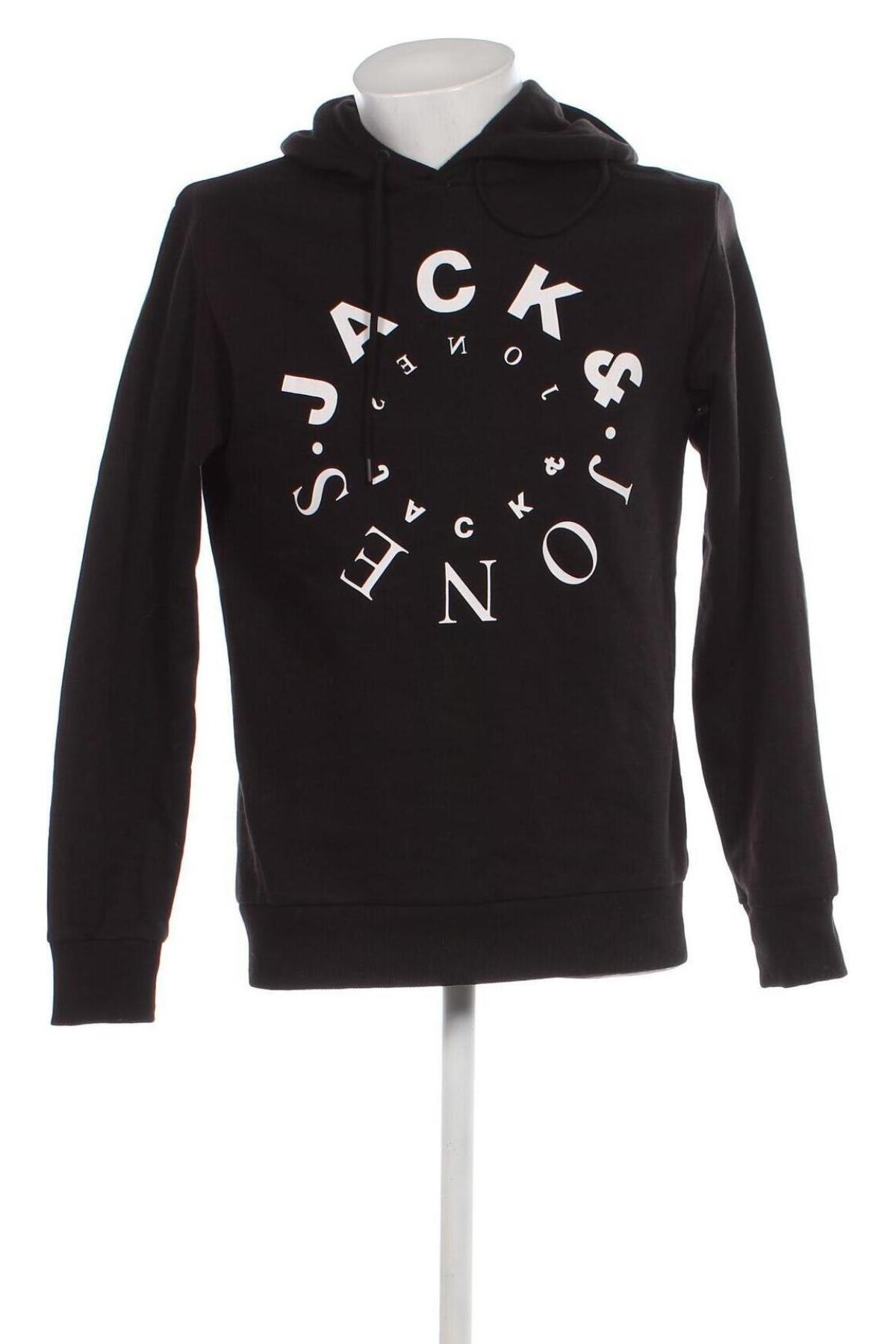 Ανδρικό φούτερ Jack & Jones, Μέγεθος M, Χρώμα Μαύρο, Τιμή 13,74 €