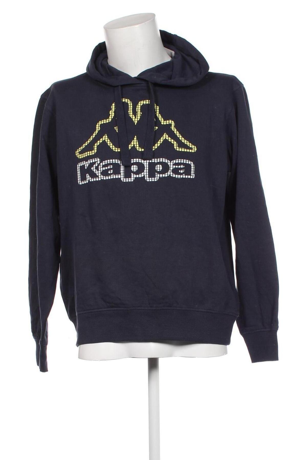 Herren Sweatshirt Kappa, Größe L, Farbe Blau, Preis 20,83 €
