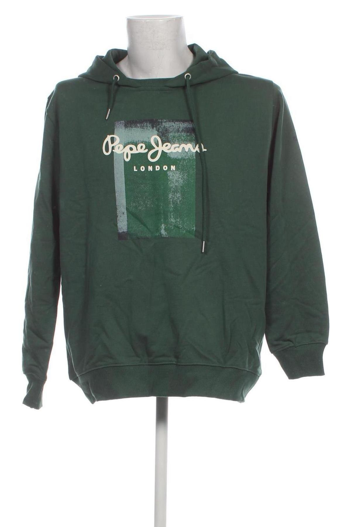 Herren Sweatshirt Pepe Jeans, Größe XXL, Farbe Grün, Preis € 54,33