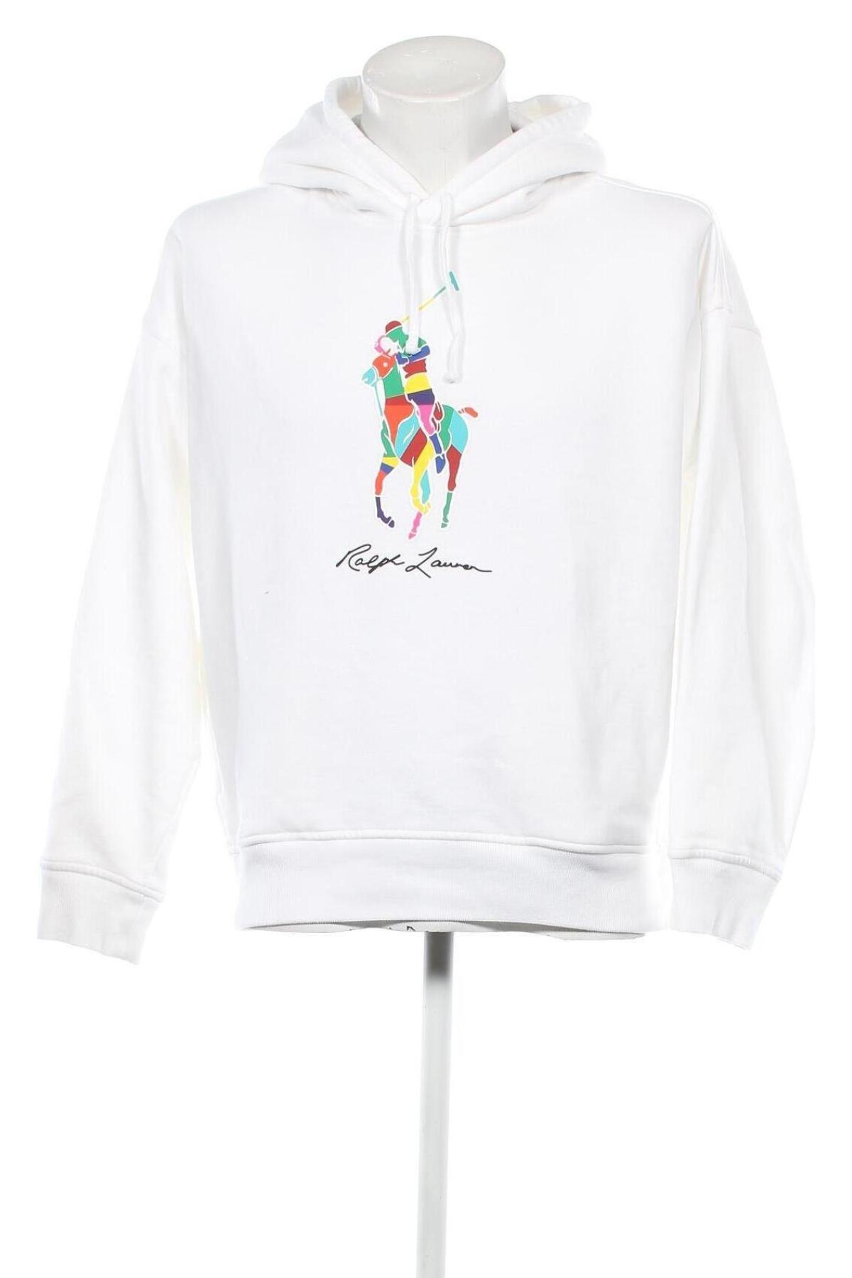 Pánska mikina  Polo By Ralph Lauren, Veľkosť L, Farba Biela, Cena  136,08 €