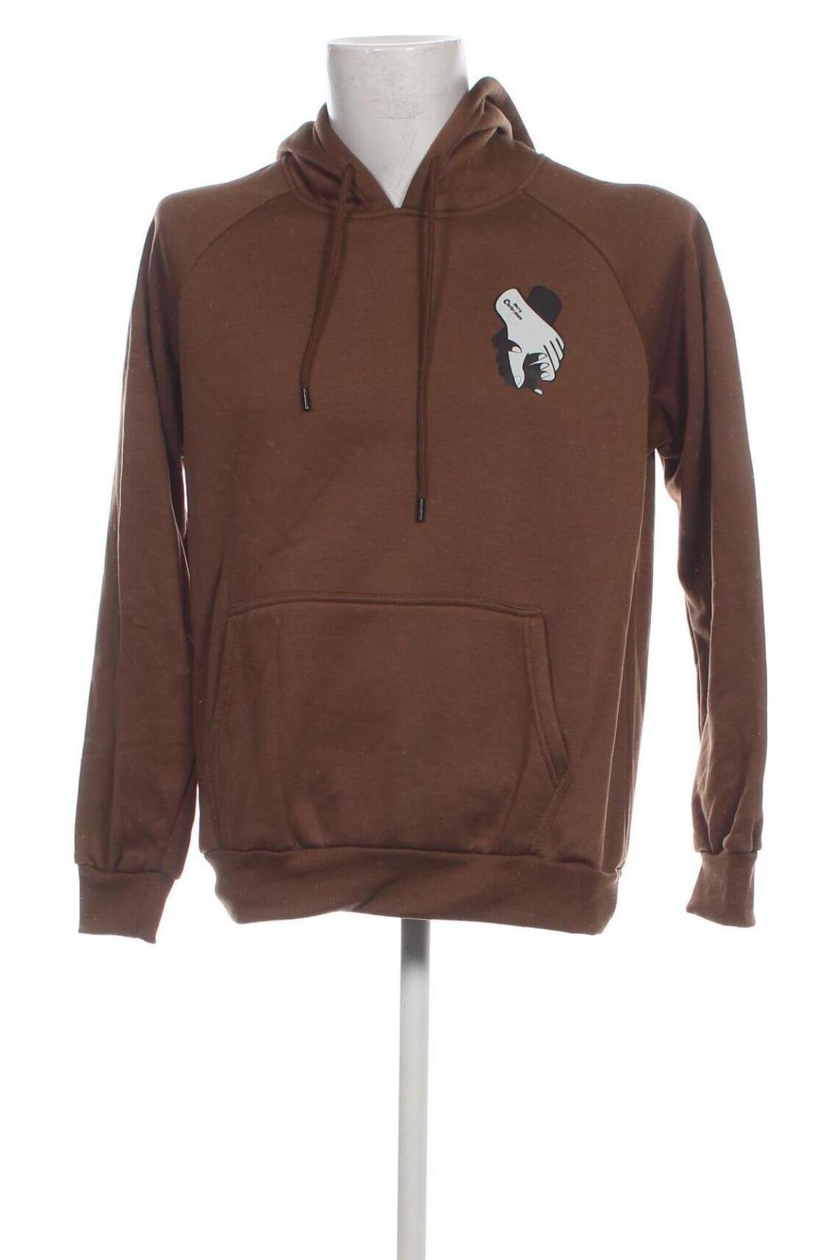 Herren Sweatshirt SHEIN, Größe M, Farbe Braun, Preis € 7,67