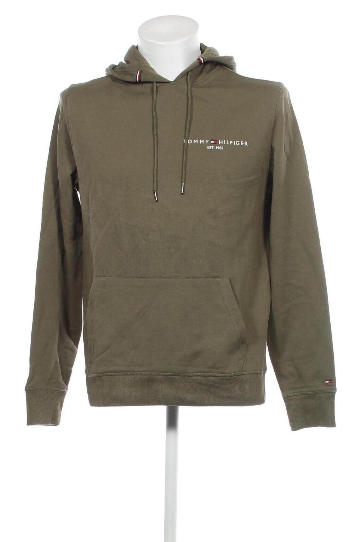 Herren Sweatshirt Tommy Hilfiger, Größe L, Farbe Grün, Preis € 100,84