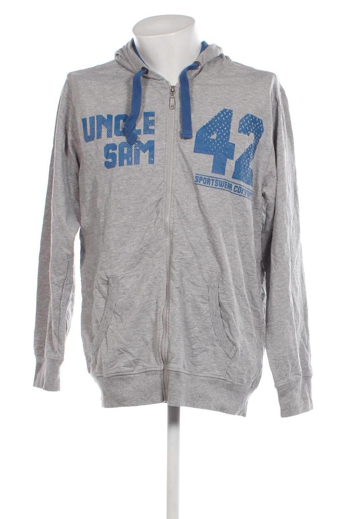 Herren Sweatshirt Uncle Sam, Größe XL, Farbe Grau, Preis € 20,18