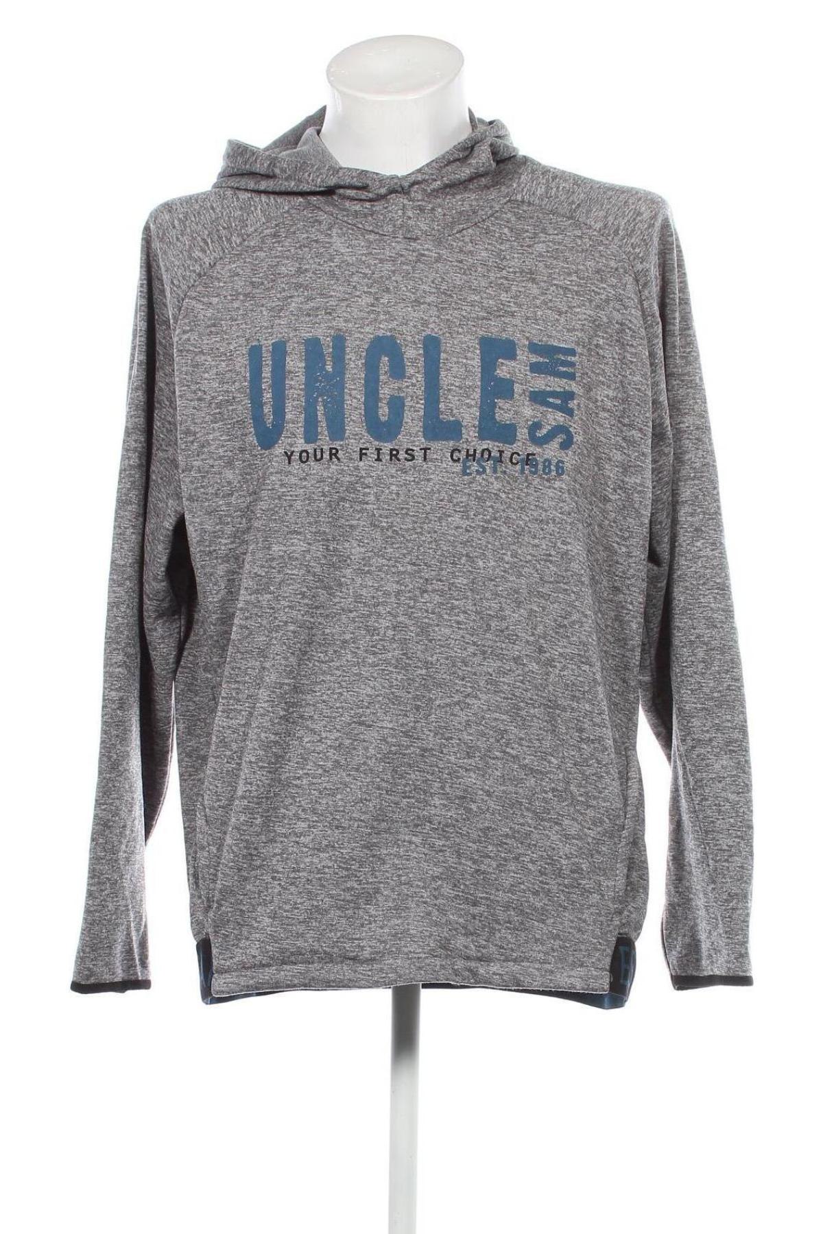 Herren Sweatshirt Uncle Sam, Größe XL, Farbe Grau, Preis € 7,87