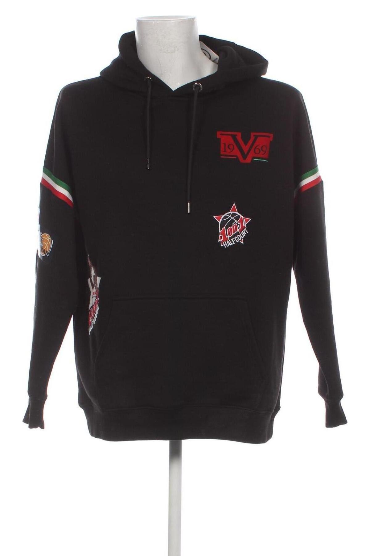 Herren Sweatshirt Versace 19.69 abbigliamento sportivo, Größe XXL, Farbe Schwarz, Preis 78,84 €