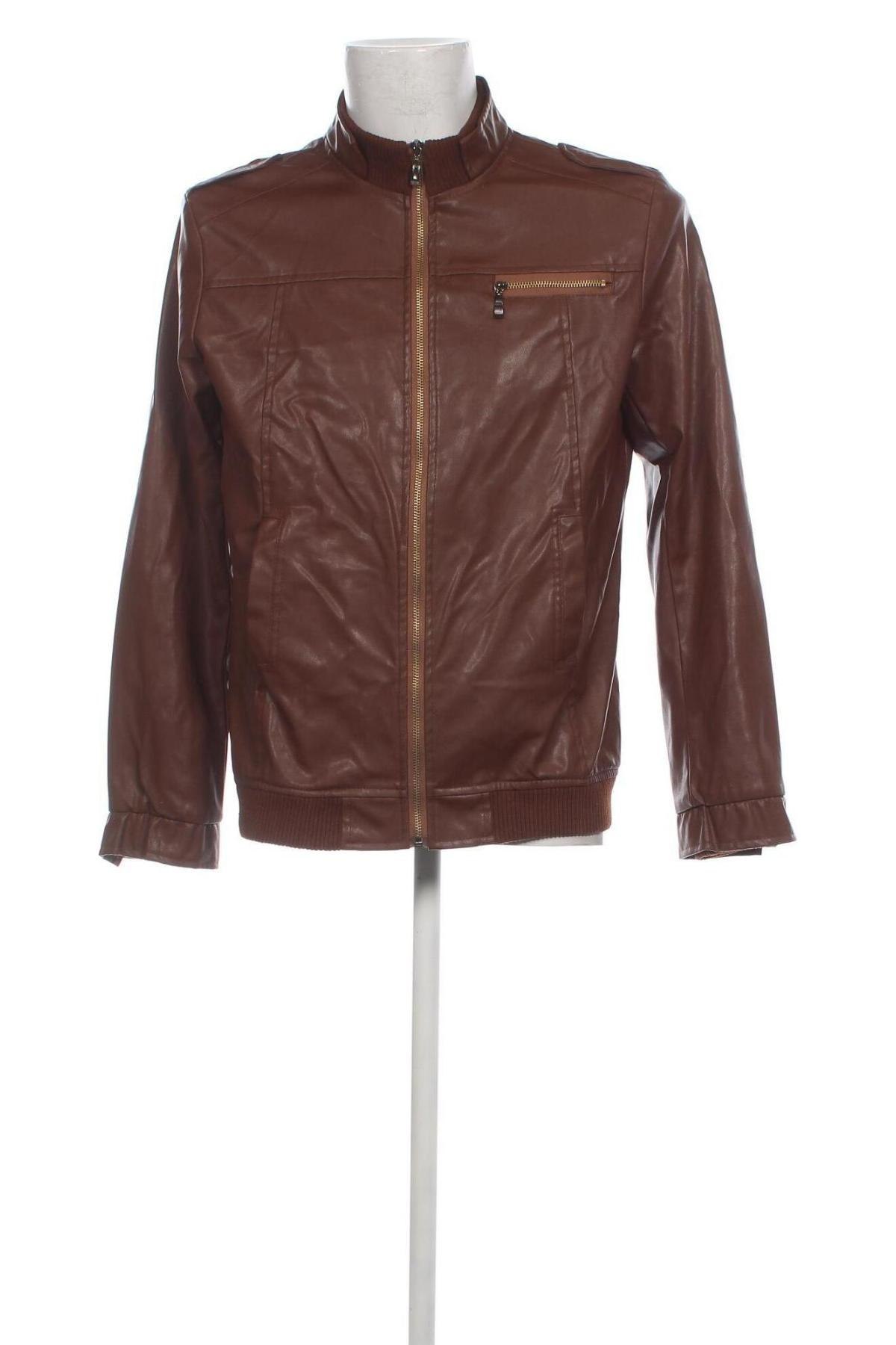 Herren Lederjacke, Größe L, Farbe Braun, Preis € 17,05