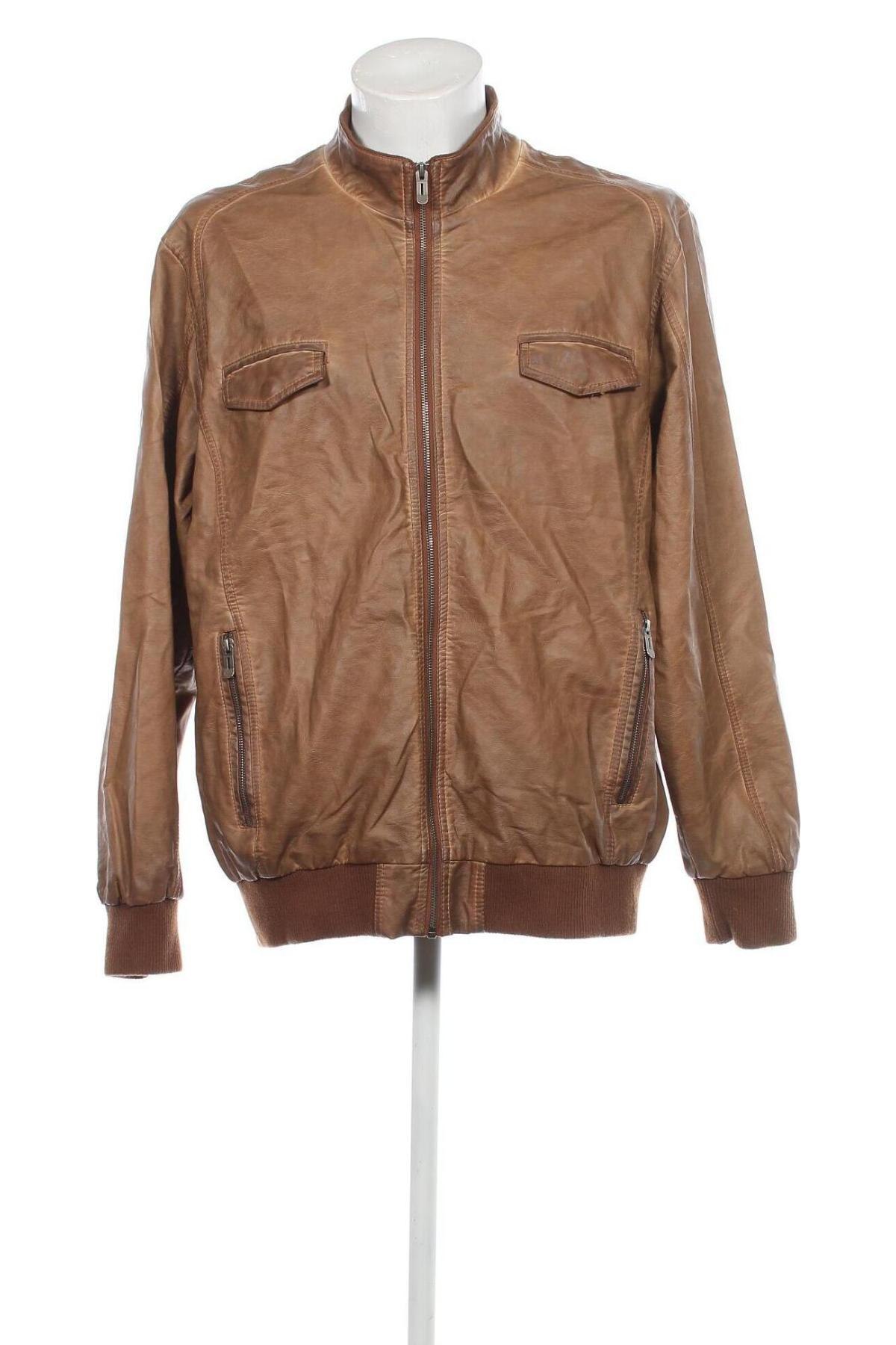 Herren Lederjacke Identic, Größe XXL, Farbe Braun, Preis € 25,58