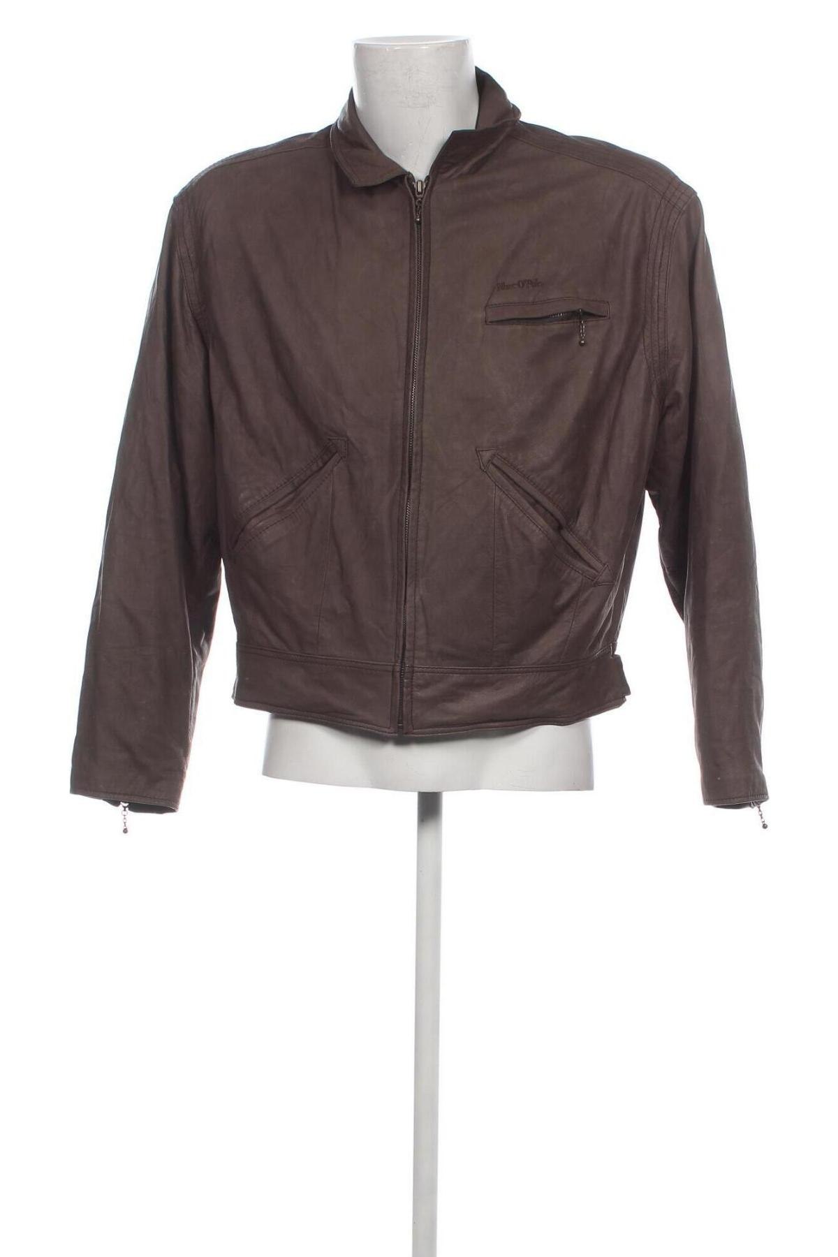 Pánska kožená bunda  Marc O'Polo, Veľkosť L, Farba Hnedá, Cena  115,74 €