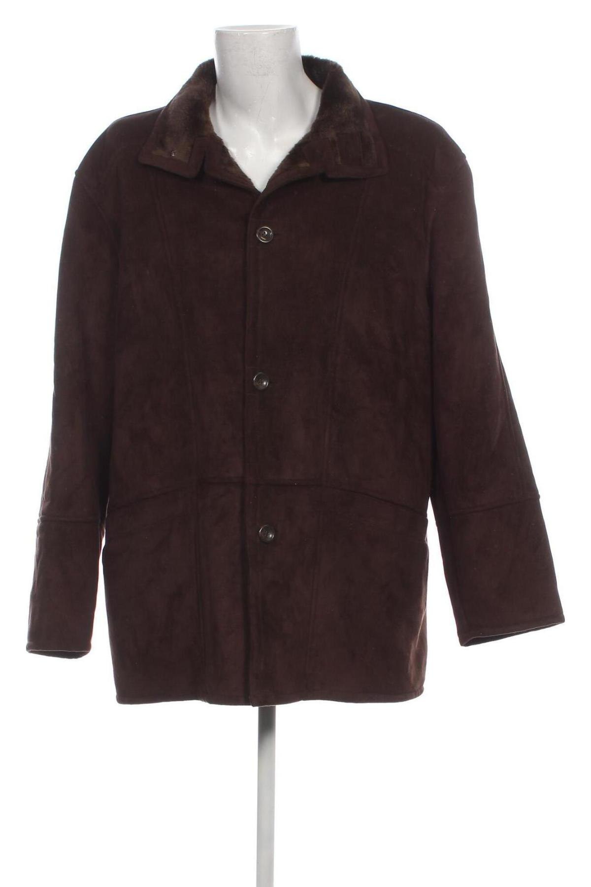 Мъжко палто, Размер XXL, Цвят Кафяв, Цена 42,80 лв.