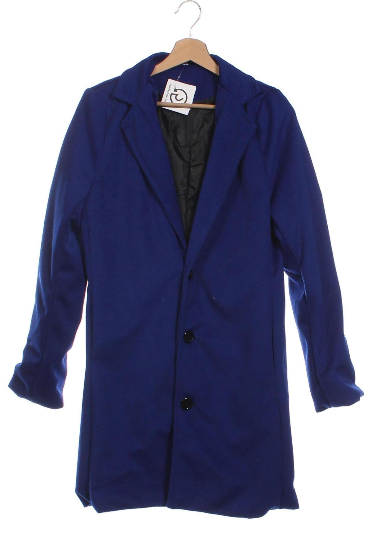 Мъжко палто, Размер M, Цвят Син, Цена 38,40 лв.