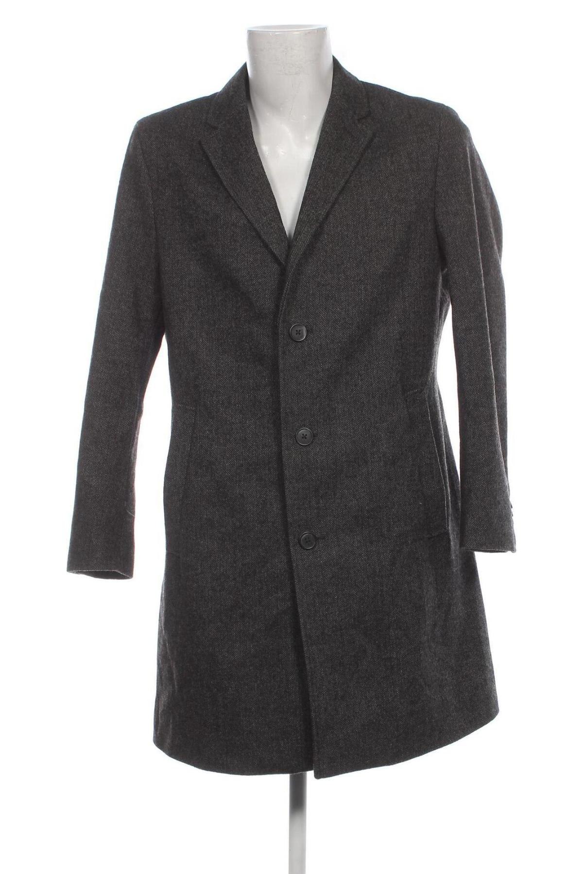 Мъжко палто, Размер M, Цвят Сив, Цена 48,15 лв.