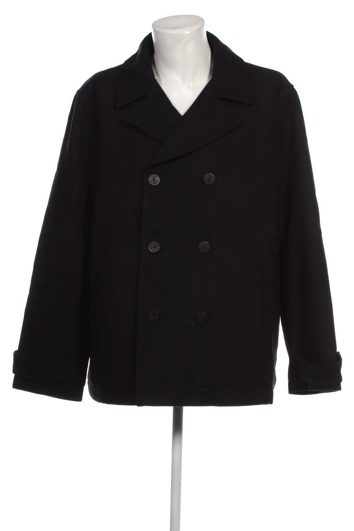 Мъжко палто Amazon Essentials, Размер XXL, Цвят Черен, Цена 87,72 лв.
