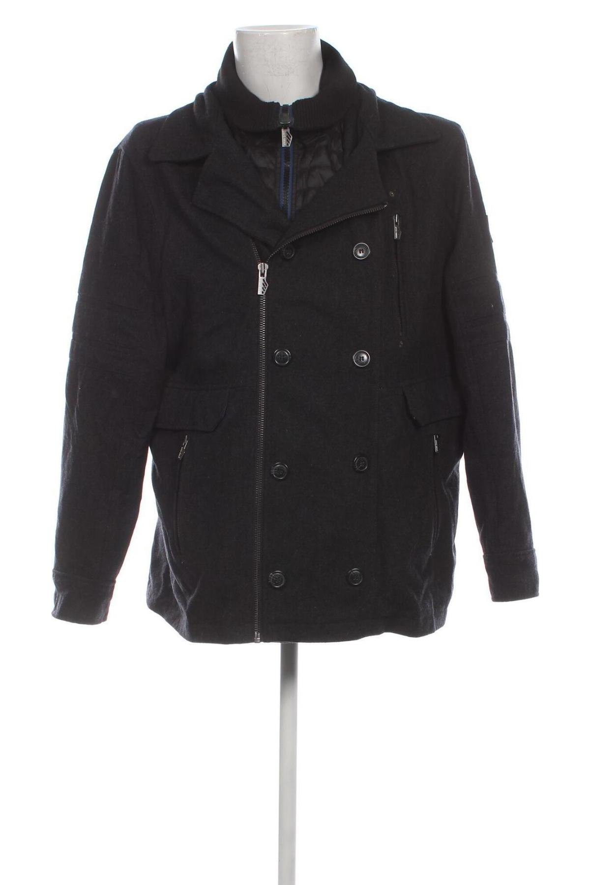 Мъжко палто Angelo Litrico, Размер XL, Цвят Сив, Цена 51,36 лв.