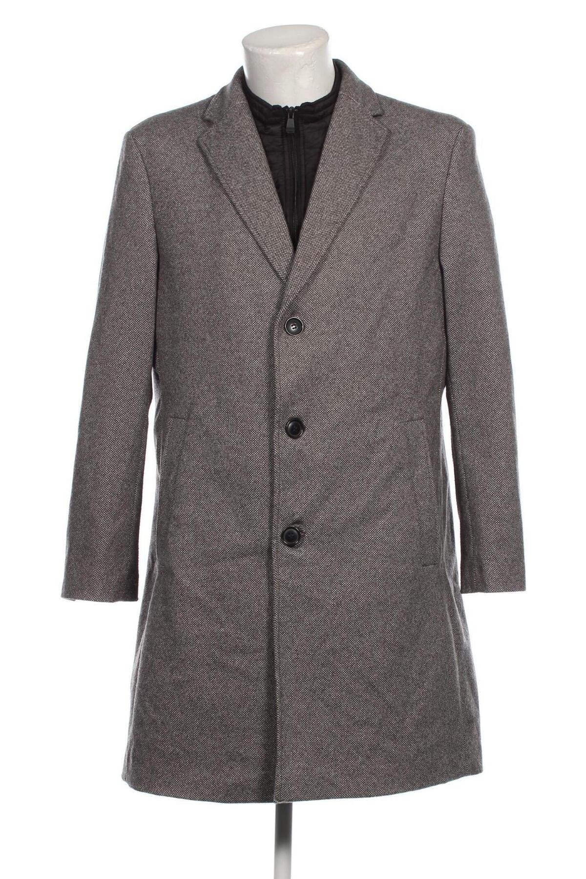 Ανδρικά παλτό Christian Berg, Μέγεθος L, Χρώμα Γκρί, Τιμή 34,38 €