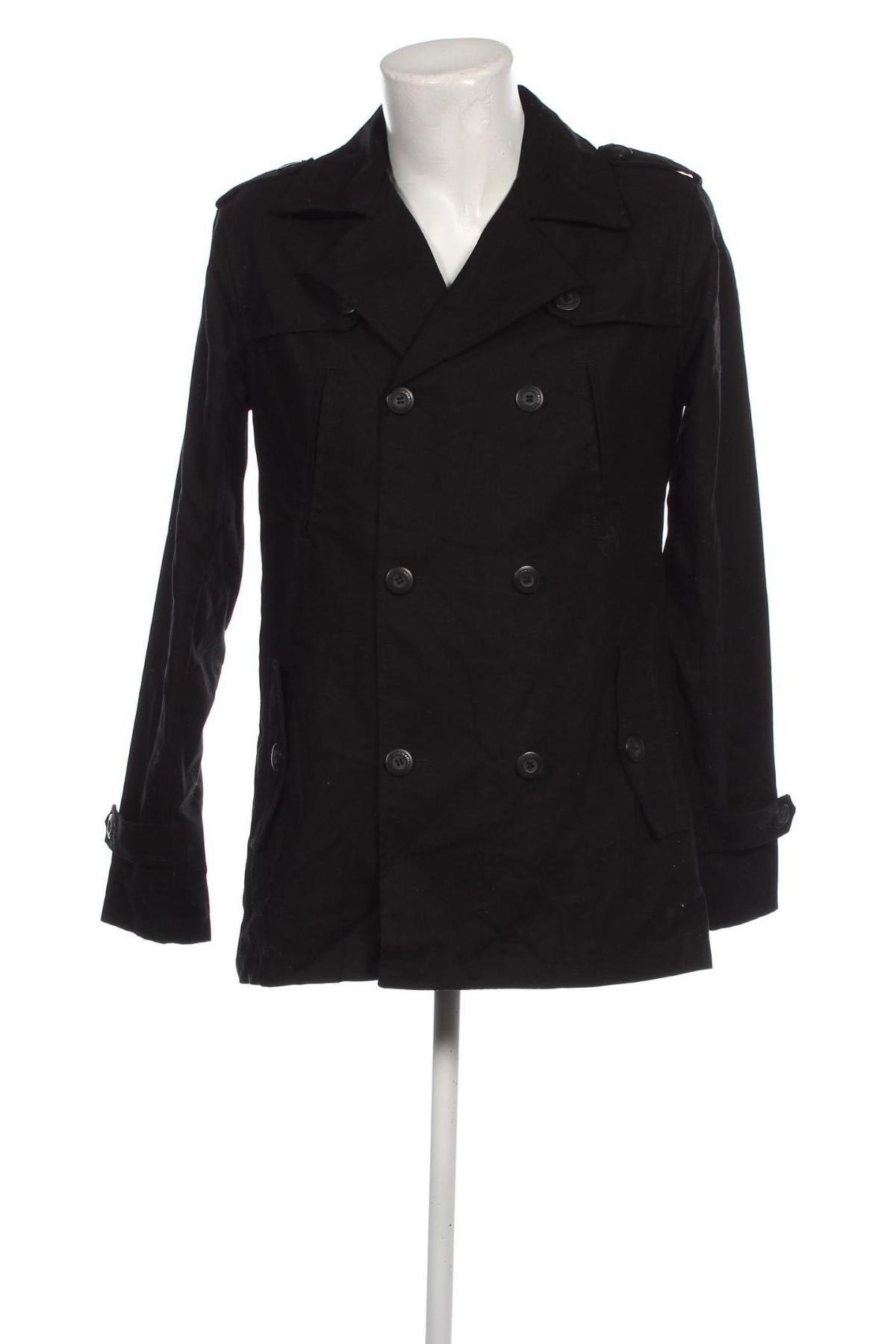 Ανδρικά παλτό Elements, Μέγεθος M, Χρώμα Μαύρο, Τιμή 14,65 €