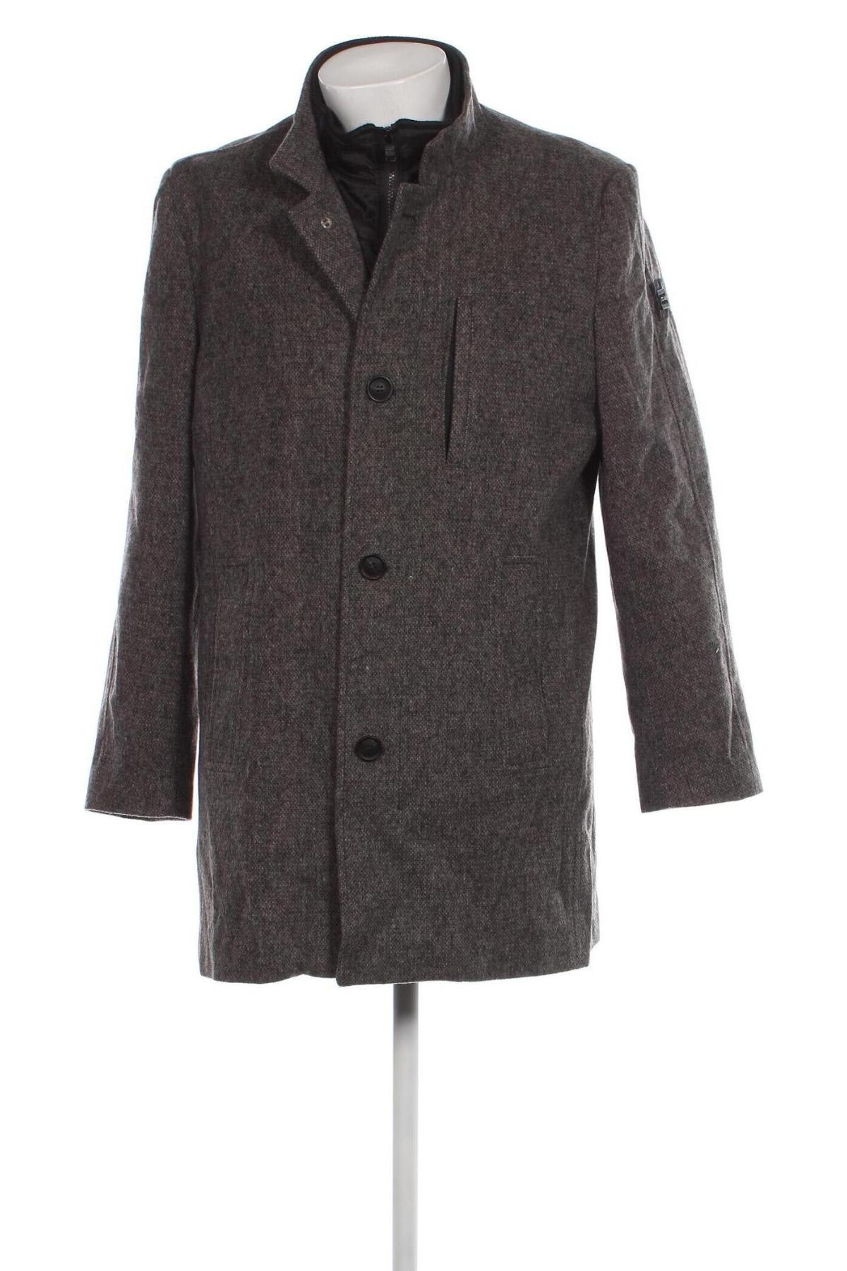 Мъжко палто Engbers, Размер L, Цвят Сив, Цена 47,70 лв.