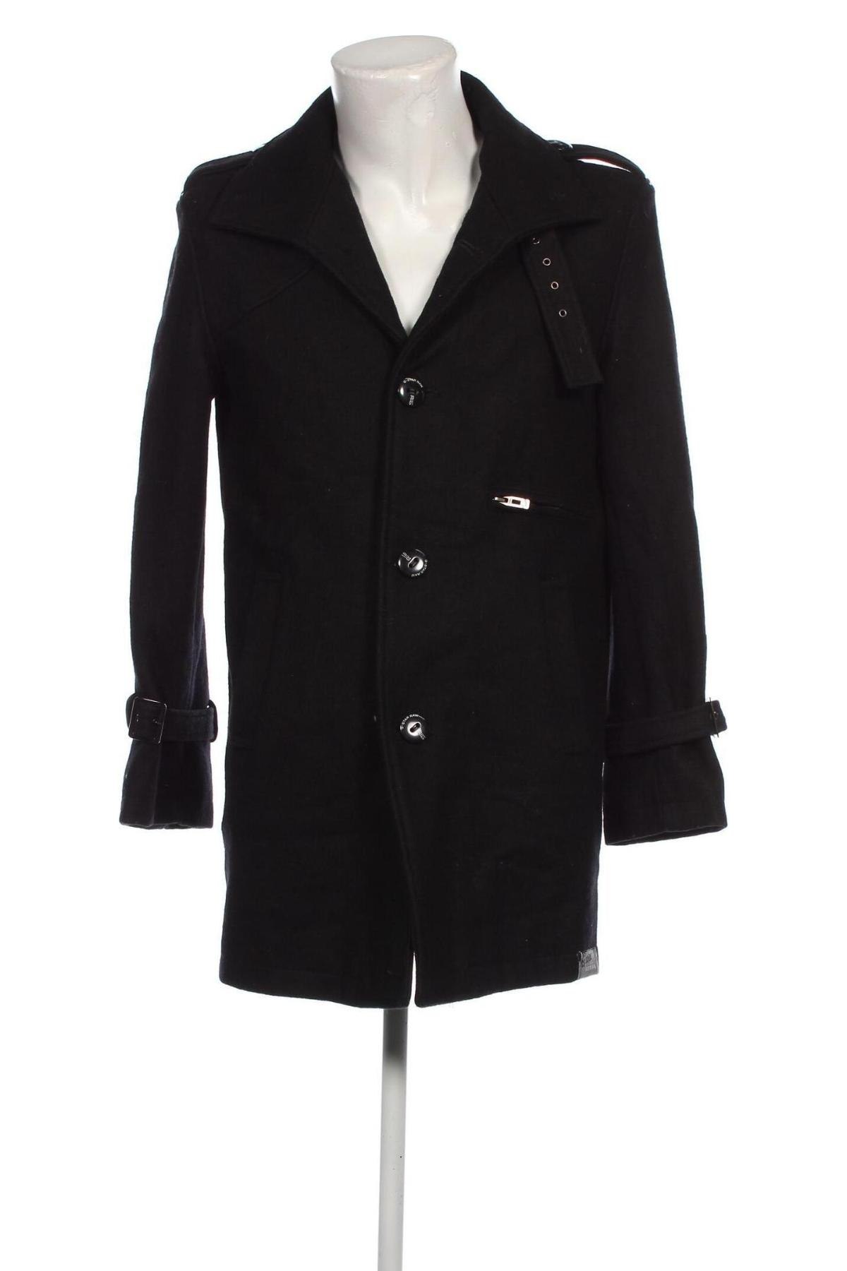 Ανδρικά παλτό G-Star Raw, Μέγεθος L, Χρώμα Μαύρο, Τιμή 56,91 €