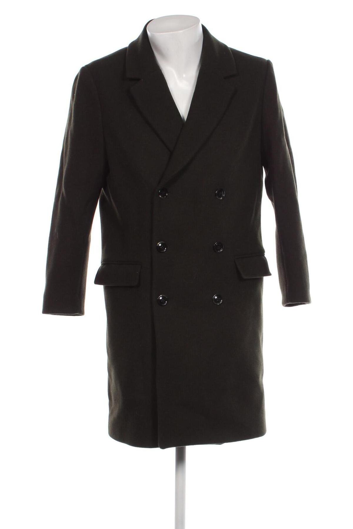 Pánský kabát  H&M, Velikost M, Barva Zelená, Cena  1 029,00 Kč