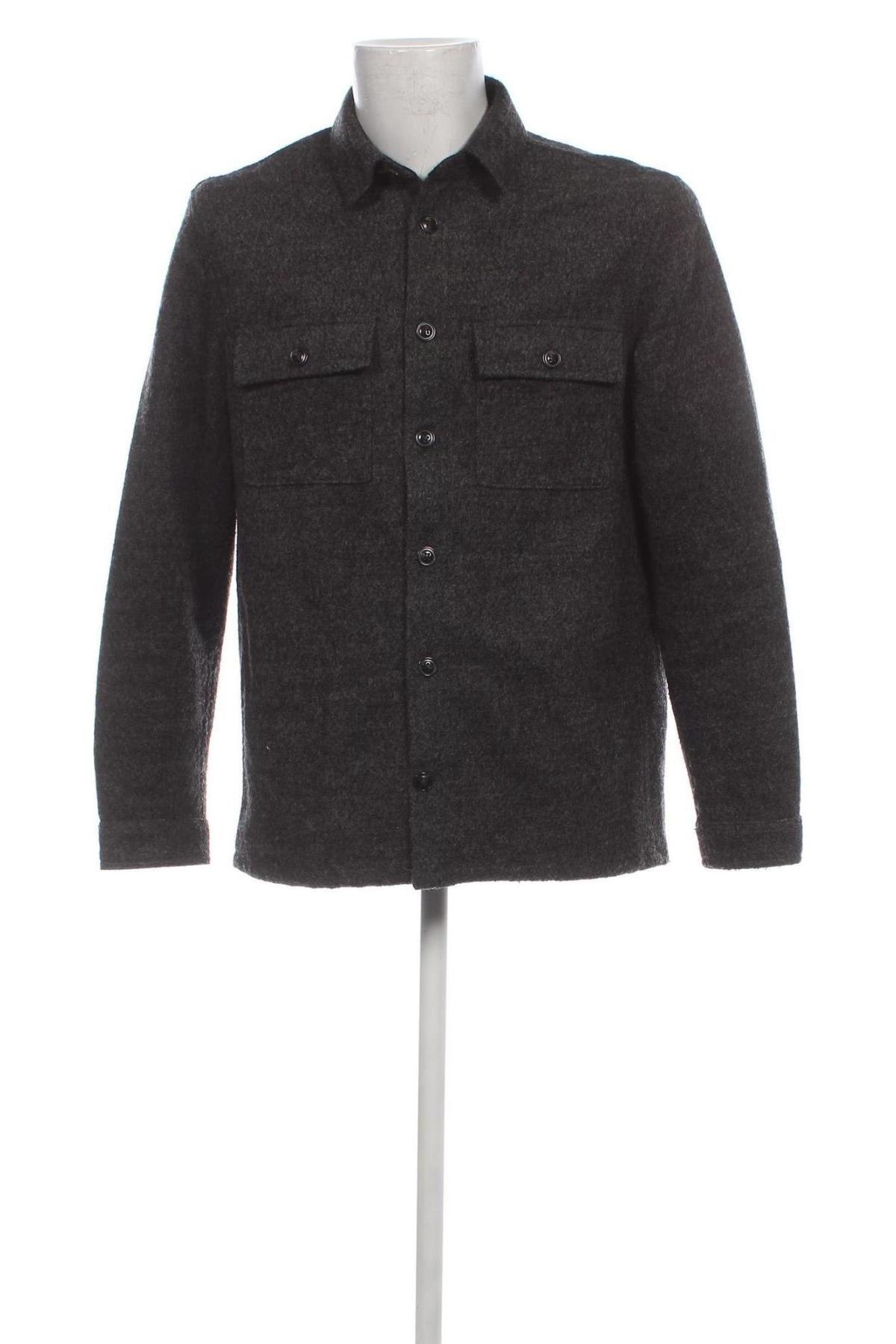 Ανδρικά παλτό H&M, Μέγεθος M, Χρώμα Γκρί, Τιμή 26,48 €
