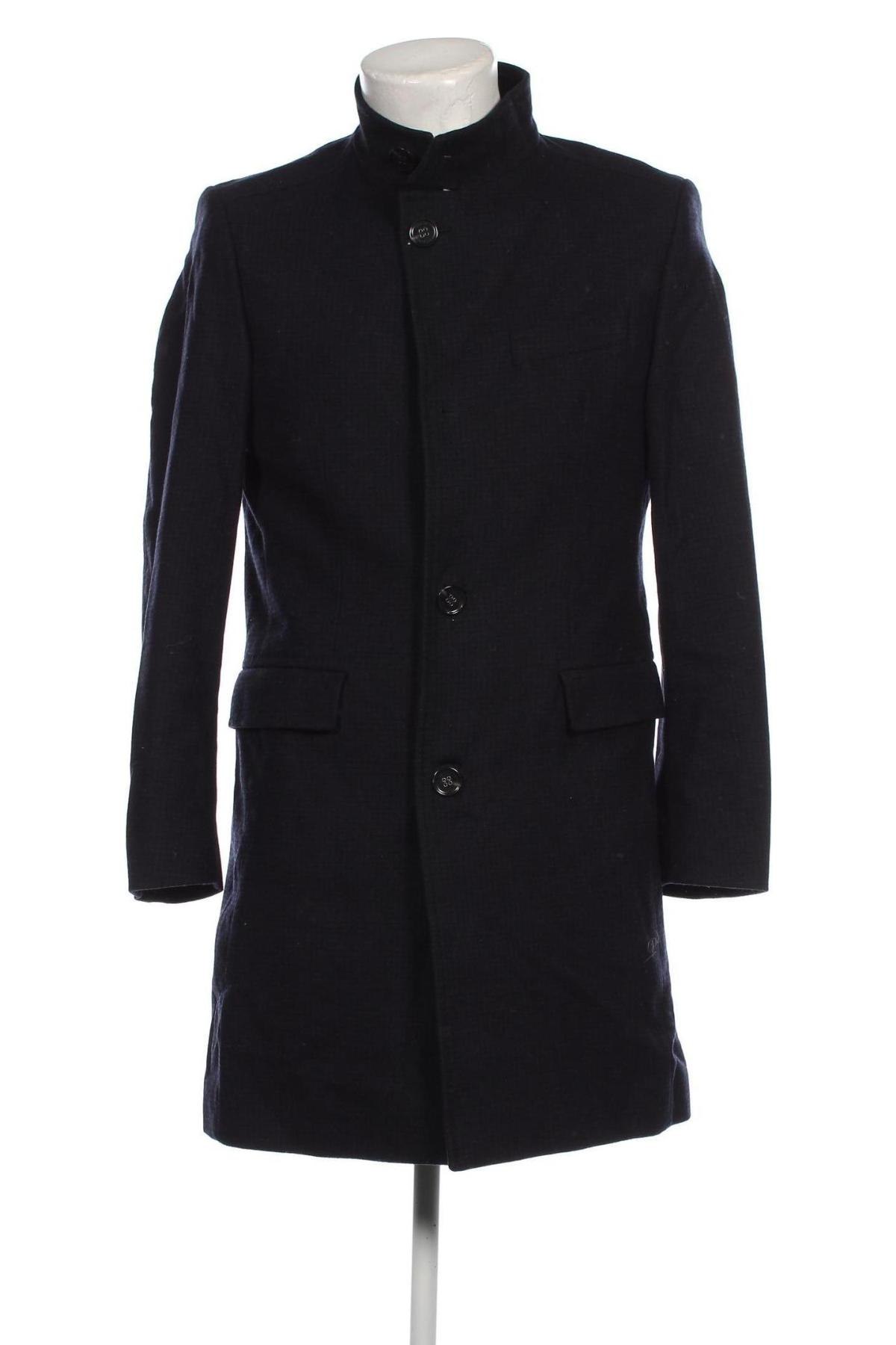 Ανδρικά παλτό Hugo Boss, Μέγεθος M, Χρώμα Μπλέ, Τιμή 148,08 €