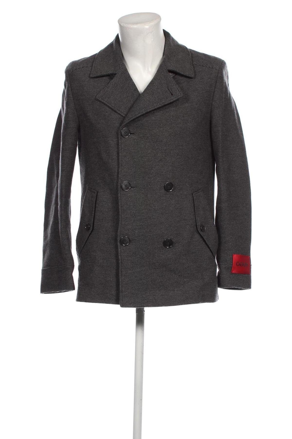 Pánsky kabát  Hugo Boss, Veľkosť S, Farba Sivá, Cena  67,87 €