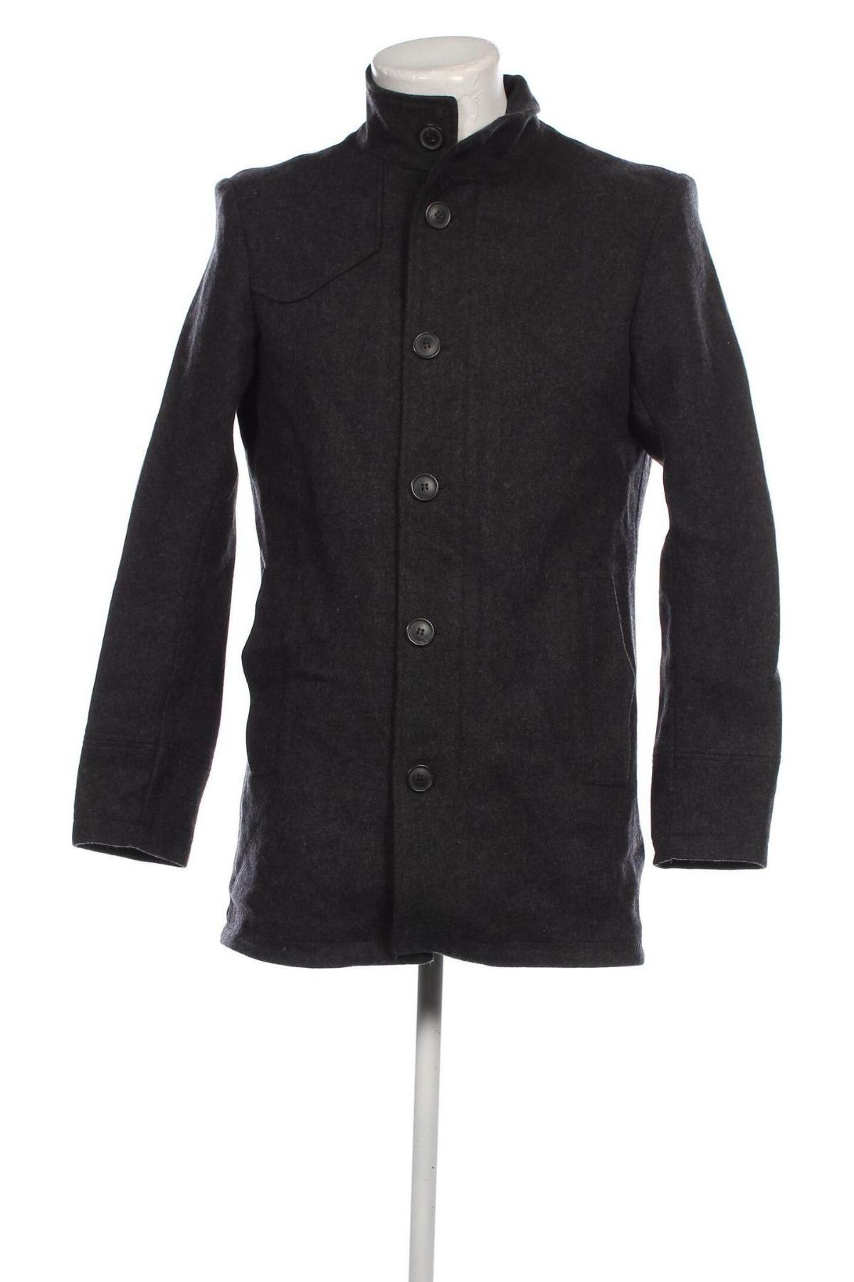 Мъжко палто Selected Homme, Размер S, Цвят Сив, Цена 55,35 лв.