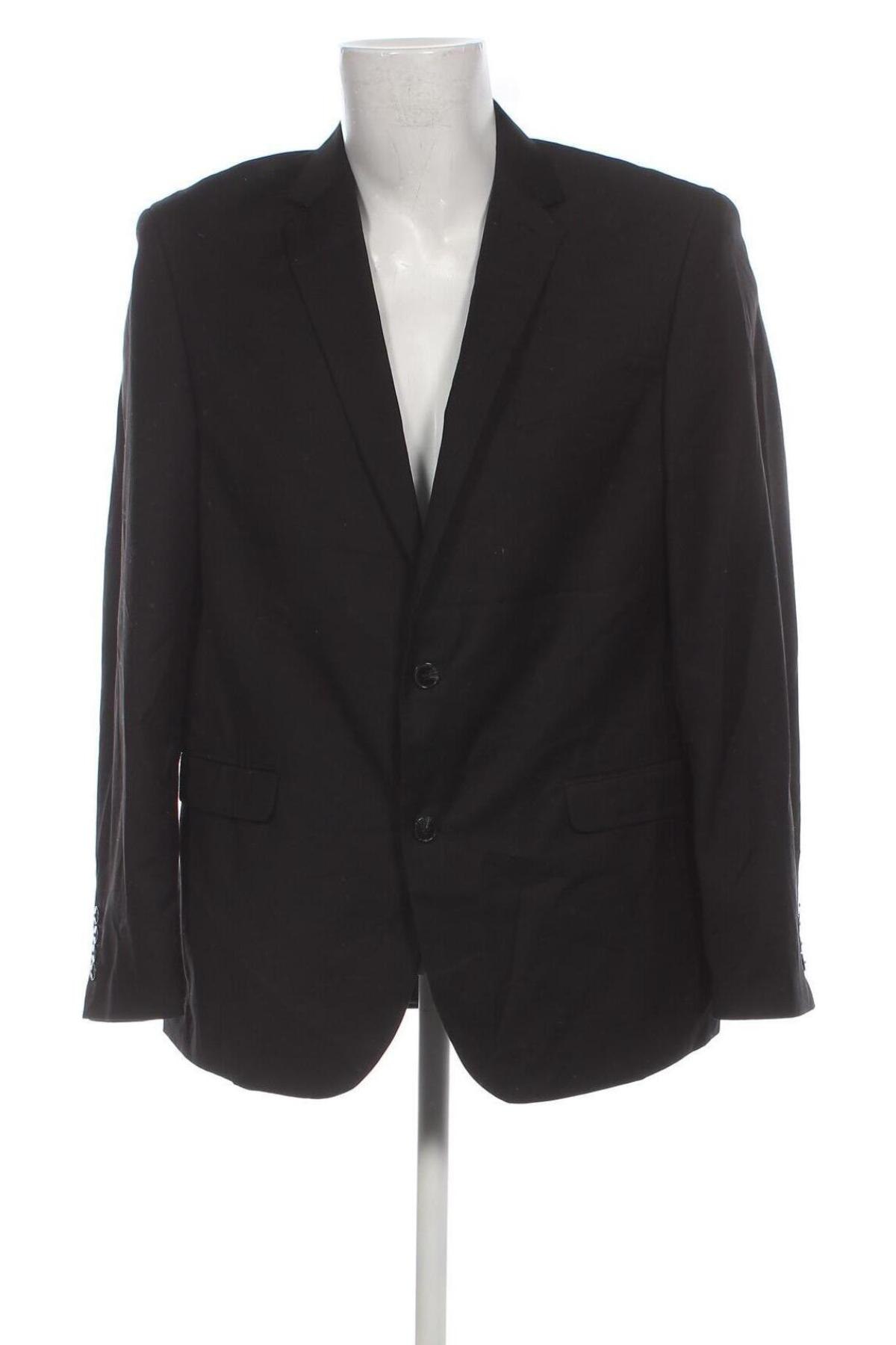 Мъжко сако Angelo Litrico, Размер XL, Цвят Черен, Цена 8,80 лв.