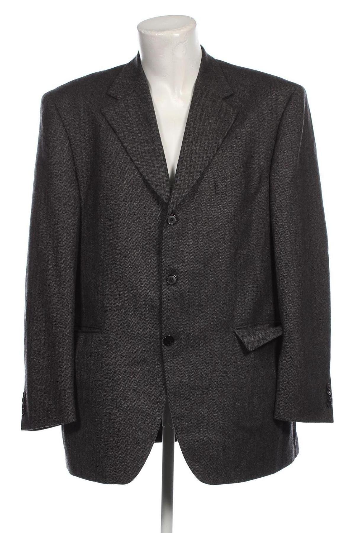 Мъжко сако Atelier Torino, Размер XL, Цвят Сив, Цена 18,08 лв.