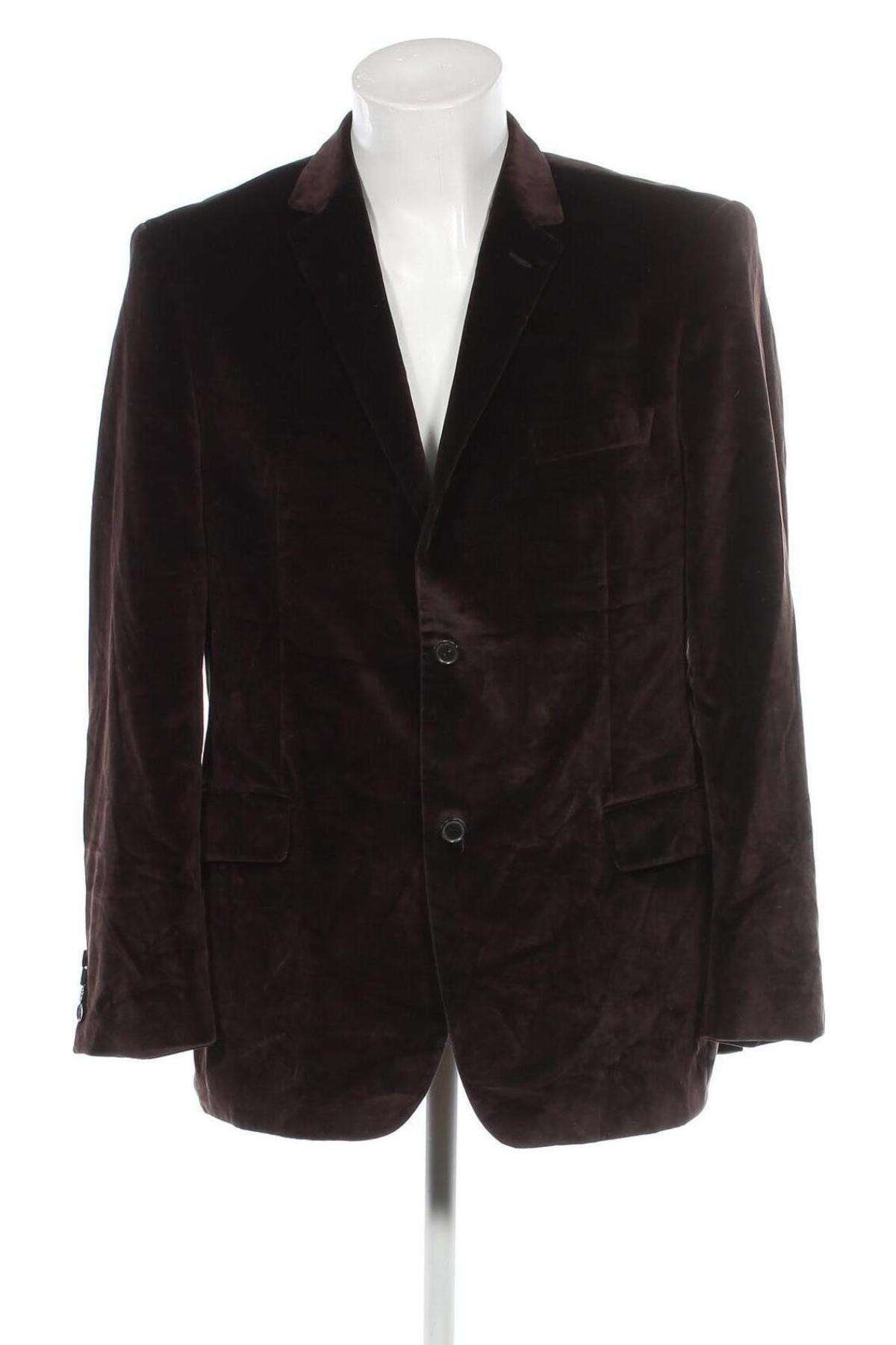 Мъжко сако BOSS, Размер XL, Цвят Кафяв, Цена 83,62 лв.