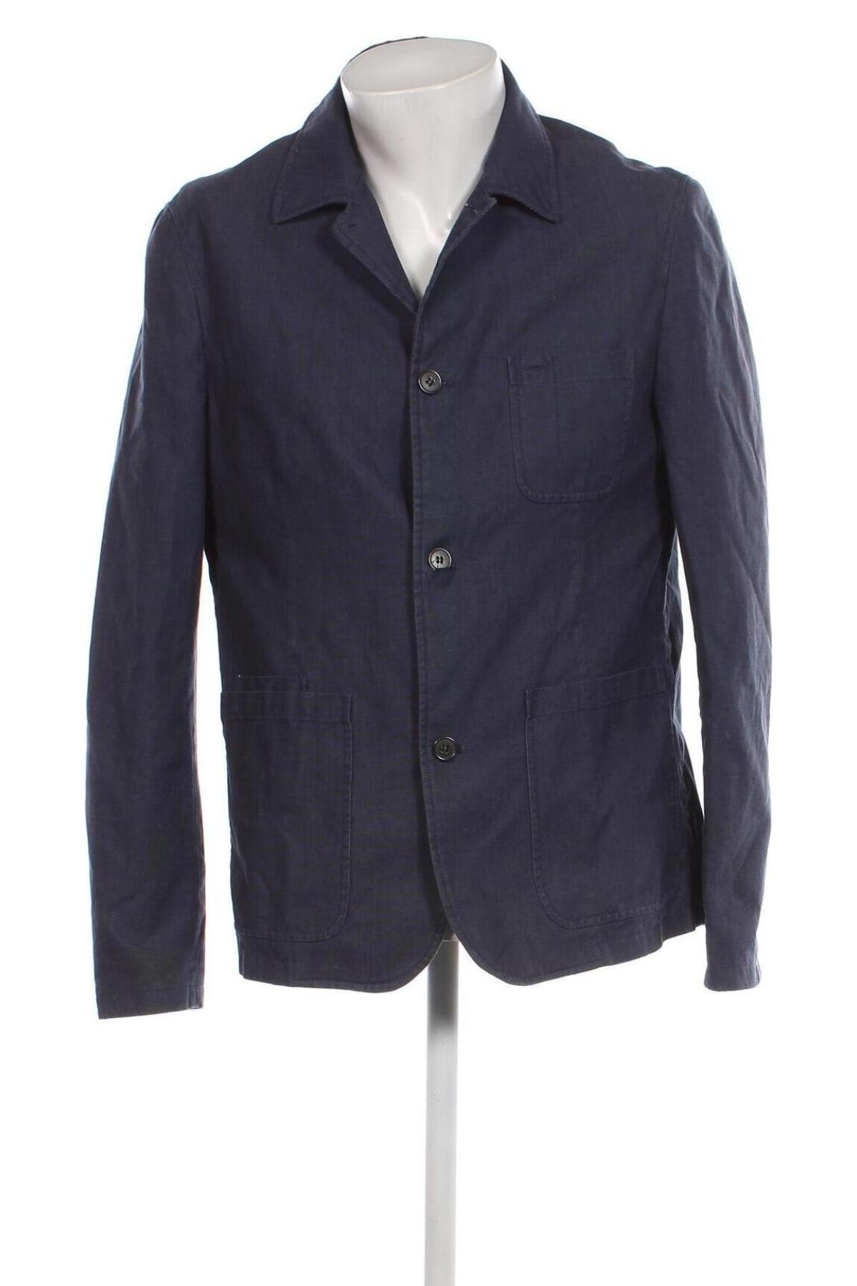 Ανδρικό σακάκι COS, Μέγεθος L, Χρώμα Μπλέ, Τιμή 42,78 €