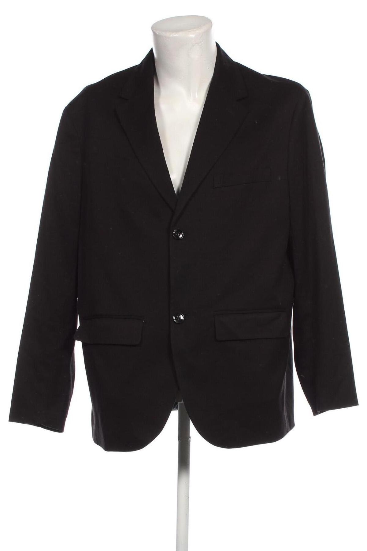 Мъжко сако H&M, Размер XL, Цвят Черен, Цена 8,80 лв.