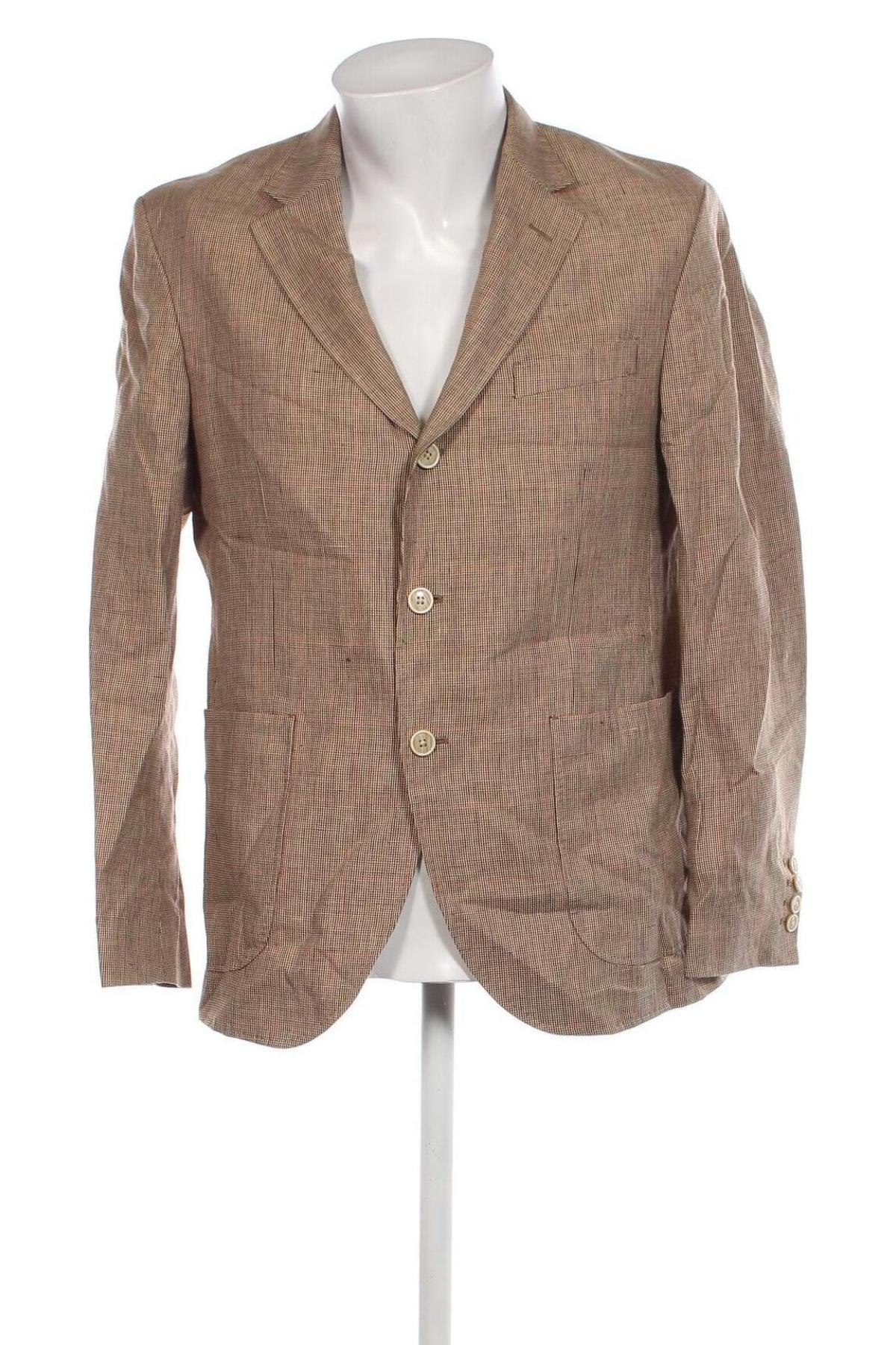 Herren Sakko Hackett, Größe L, Farbe Beige, Preis 63,54 €