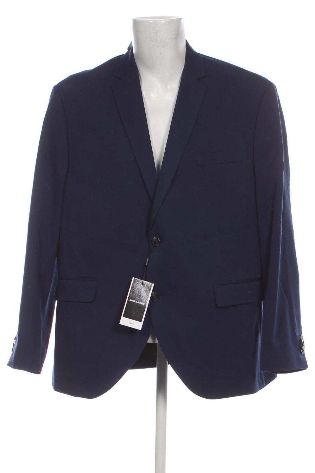 Ανδρικό σακάκι Jack & Jones, Μέγεθος 3XL, Χρώμα Μπλέ, Τιμή 63,92 €