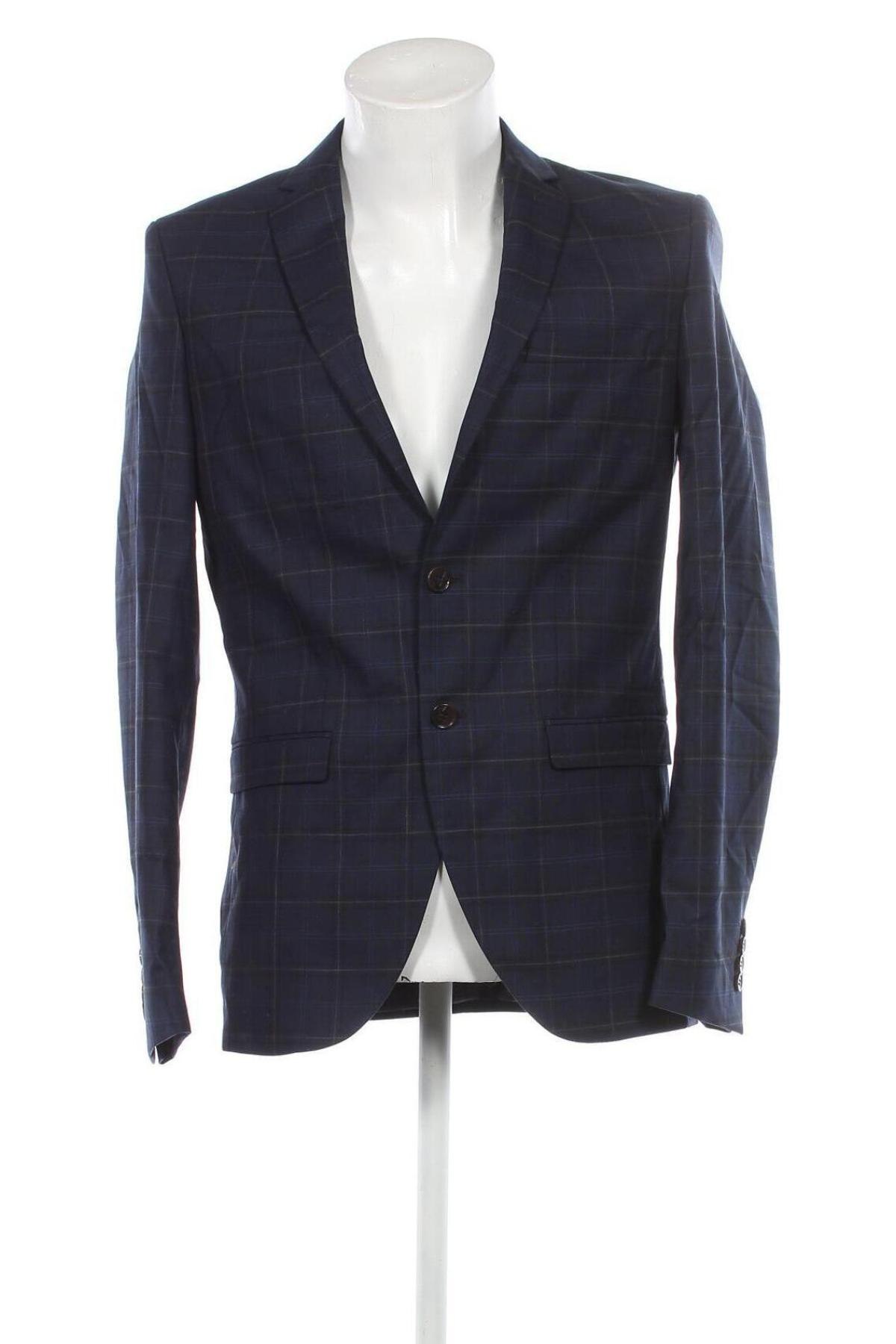 Ανδρικό σακάκι Selected Homme, Μέγεθος M, Χρώμα Μπλέ, Τιμή 20,93 €