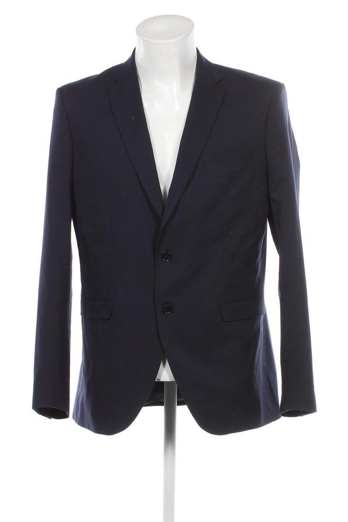 Ανδρικό σακάκι Selected Homme, Μέγεθος L, Χρώμα Μπλέ, Τιμή 20,93 €