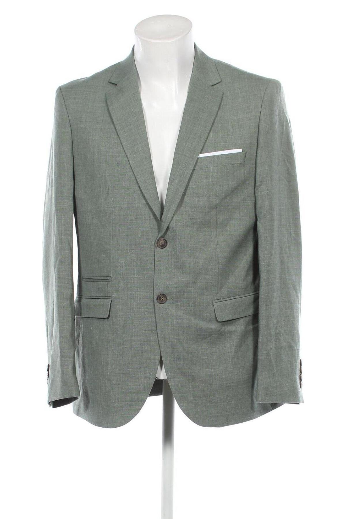 Pánské sako  Selected Homme, Velikost XL, Barva Zelená, Cena  1 471,00 Kč