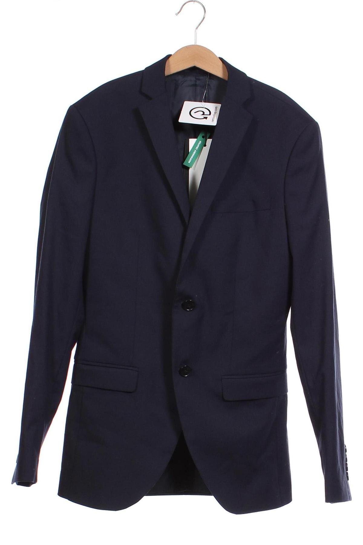 Ανδρικό σακάκι Selected Homme, Μέγεθος XS, Χρώμα Μπλέ, Τιμή 15,70 €