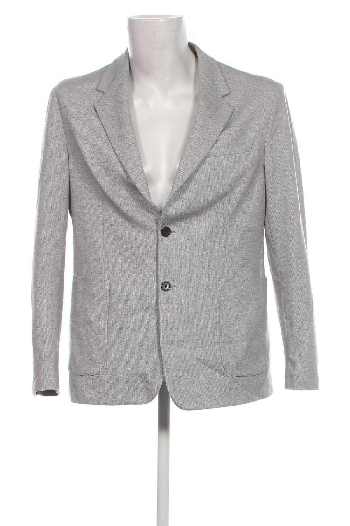 Ανδρικό σακάκι Zara, Μέγεθος XL, Χρώμα Γκρί, Τιμή 34,02 €