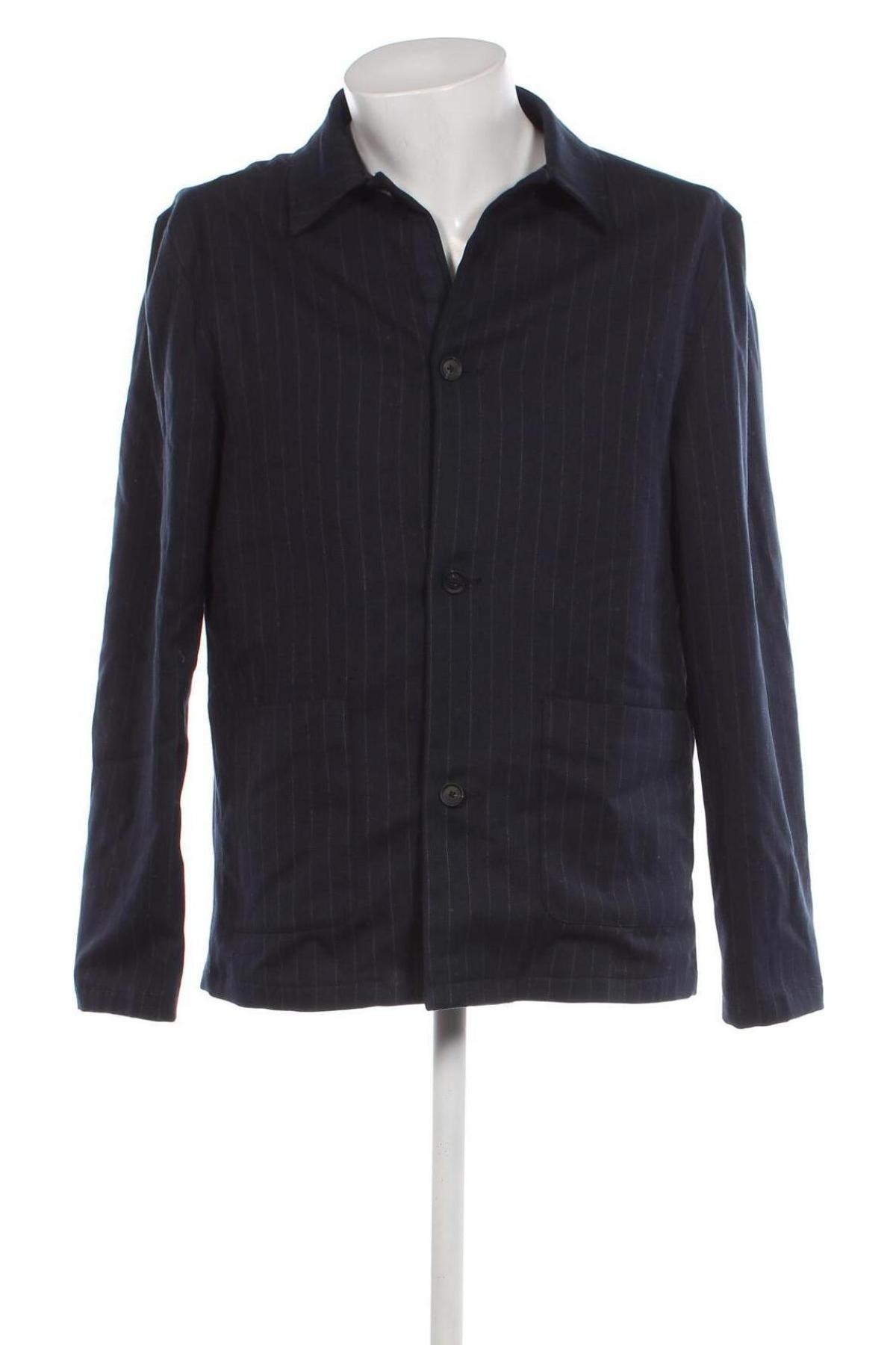 Ανδρικό σακάκι Zara Man, Μέγεθος M, Χρώμα Μπλέ, Τιμή 12,63 €