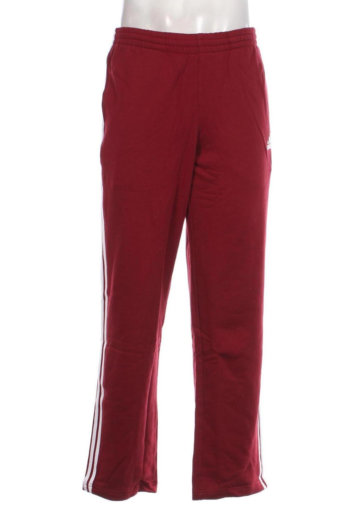 Herren Sporthose Adidas, Größe L, Farbe Rot, Preis 47,57 €