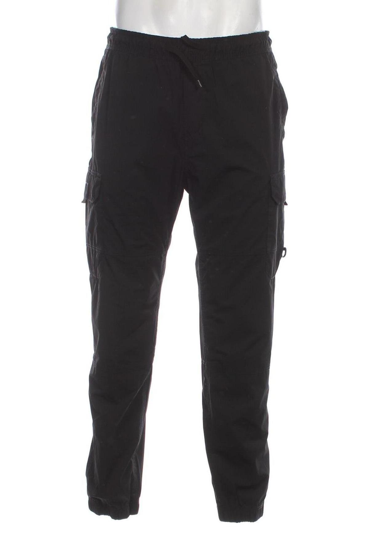 Pantaloni trening de bărbați H&M, Mărime M, Culoare Negru, Preț 95,39 Lei