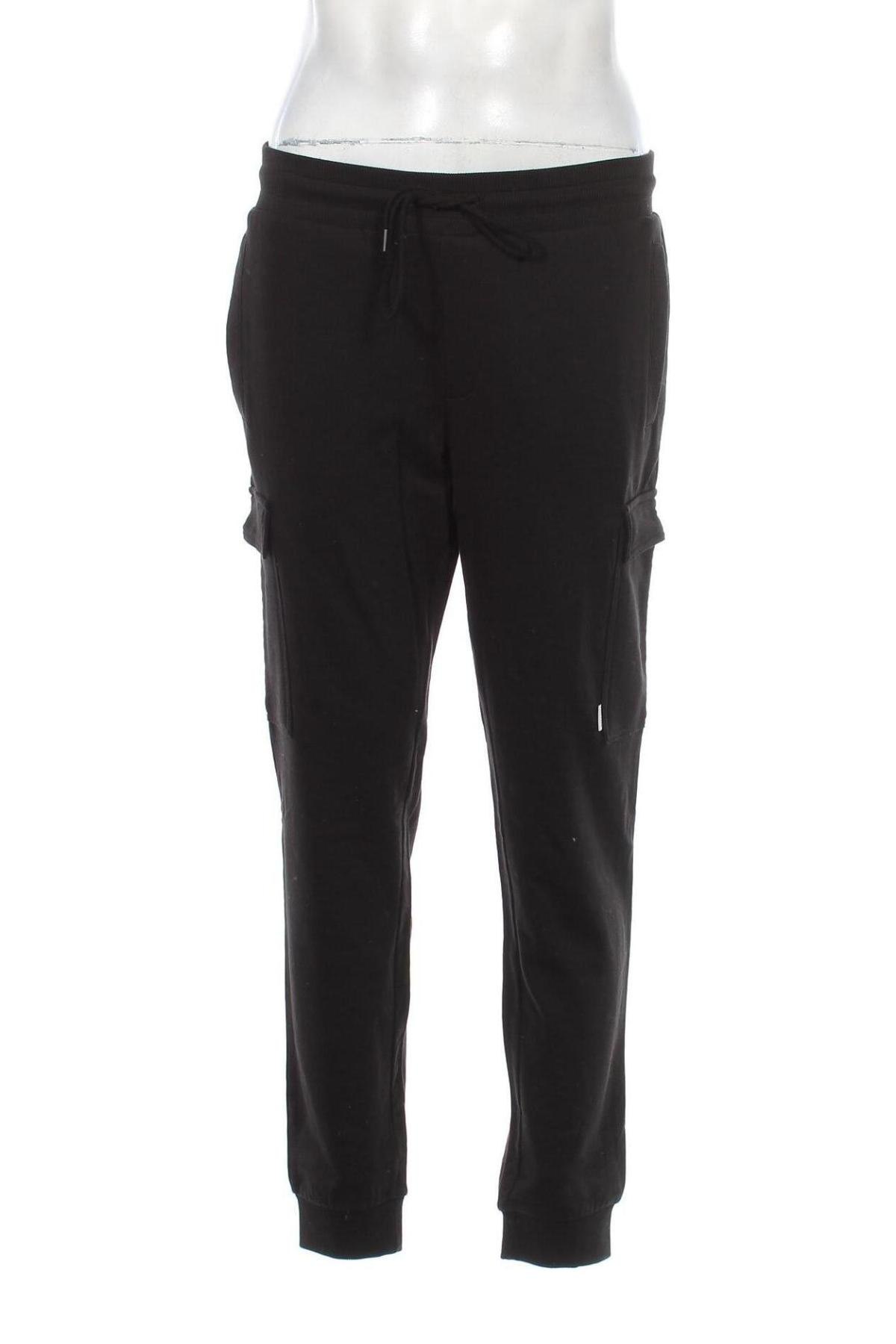 Ανδρικό αθλητικό παντελόνι Jack & Jones, Μέγεθος L, Χρώμα Μαύρο, Τιμή 23,71 €