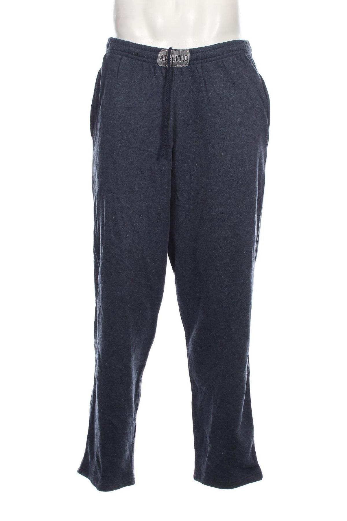 Pantaloni trening de bărbați Okay, Mărime XL, Culoare Albastru, Preț 83,23 Lei