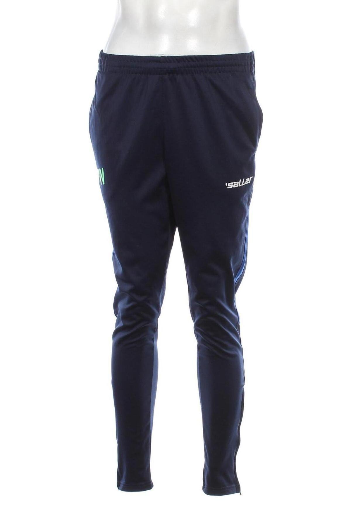 Ανδρικό αθλητικό παντελόνι Saller, Μέγεθος M, Χρώμα Μπλέ, Τιμή 17,94 €