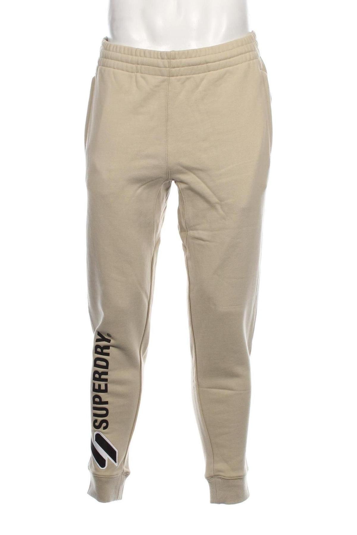 Herren Sporthose Superdry, Größe M, Farbe Beige, Preis € 54,64