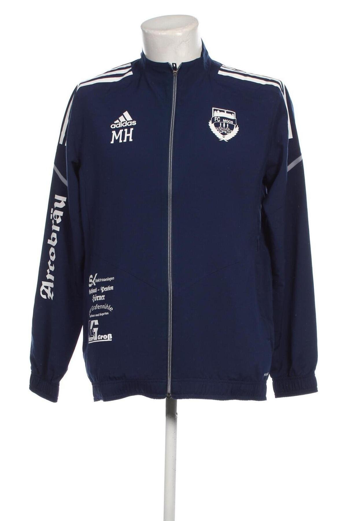 Pánský športový vrch Adidas, Veľkosť M, Farba Modrá, Cena  27,22 €