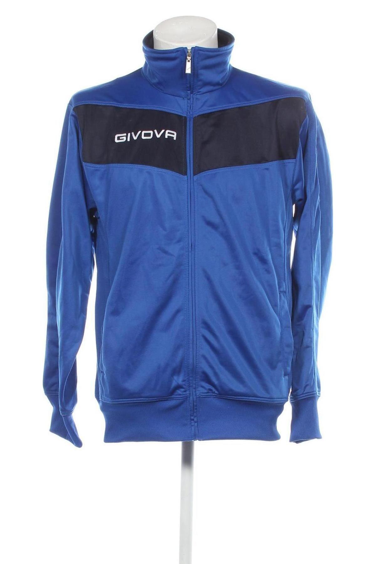 Ανδρική αθλητική ζακέτα Givova, Μέγεθος XL, Χρώμα Μπλέ, Τιμή 10,85 €