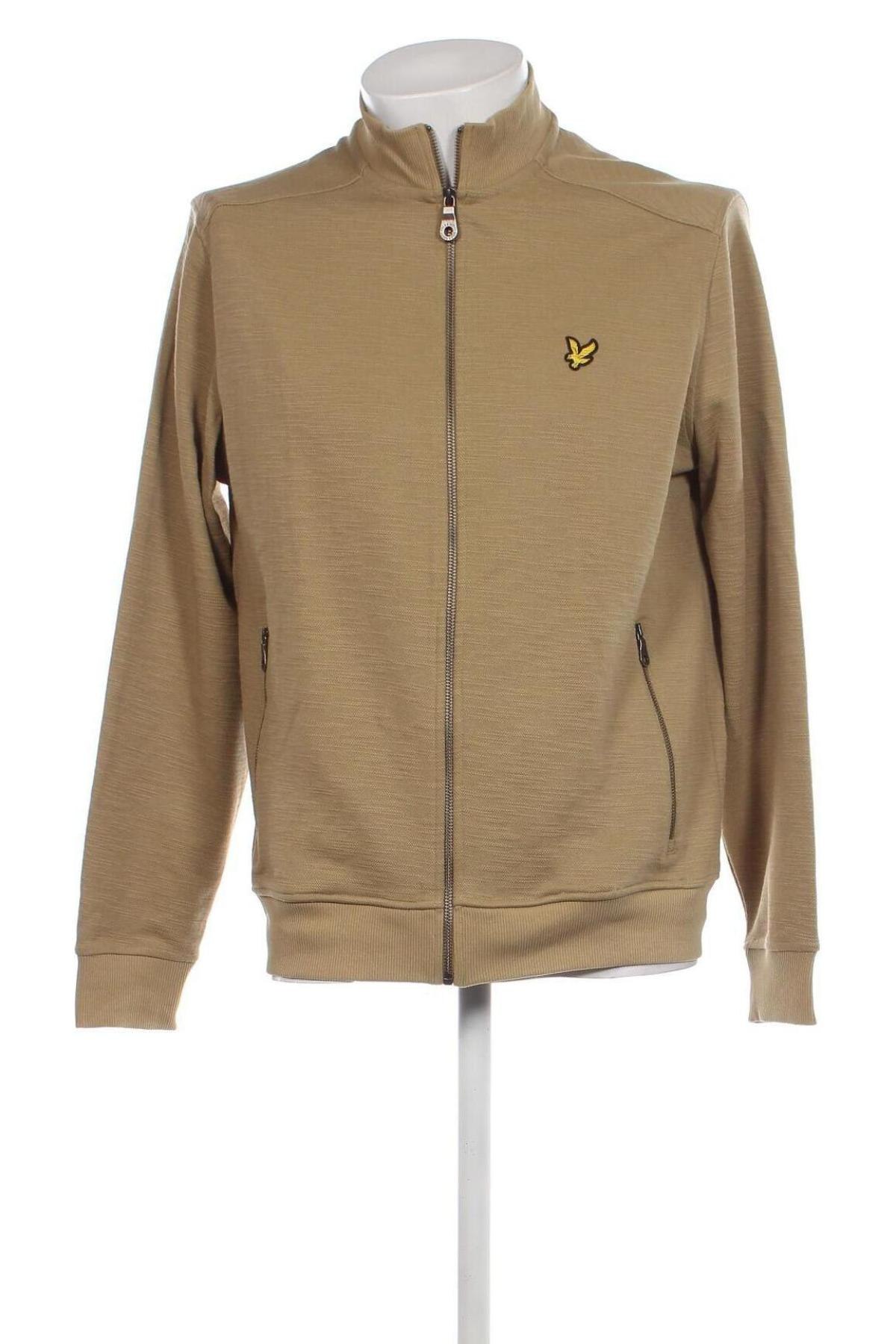 Herren Sportoberteil Lyle & Scott, Größe M, Farbe Beige, Preis € 44,54