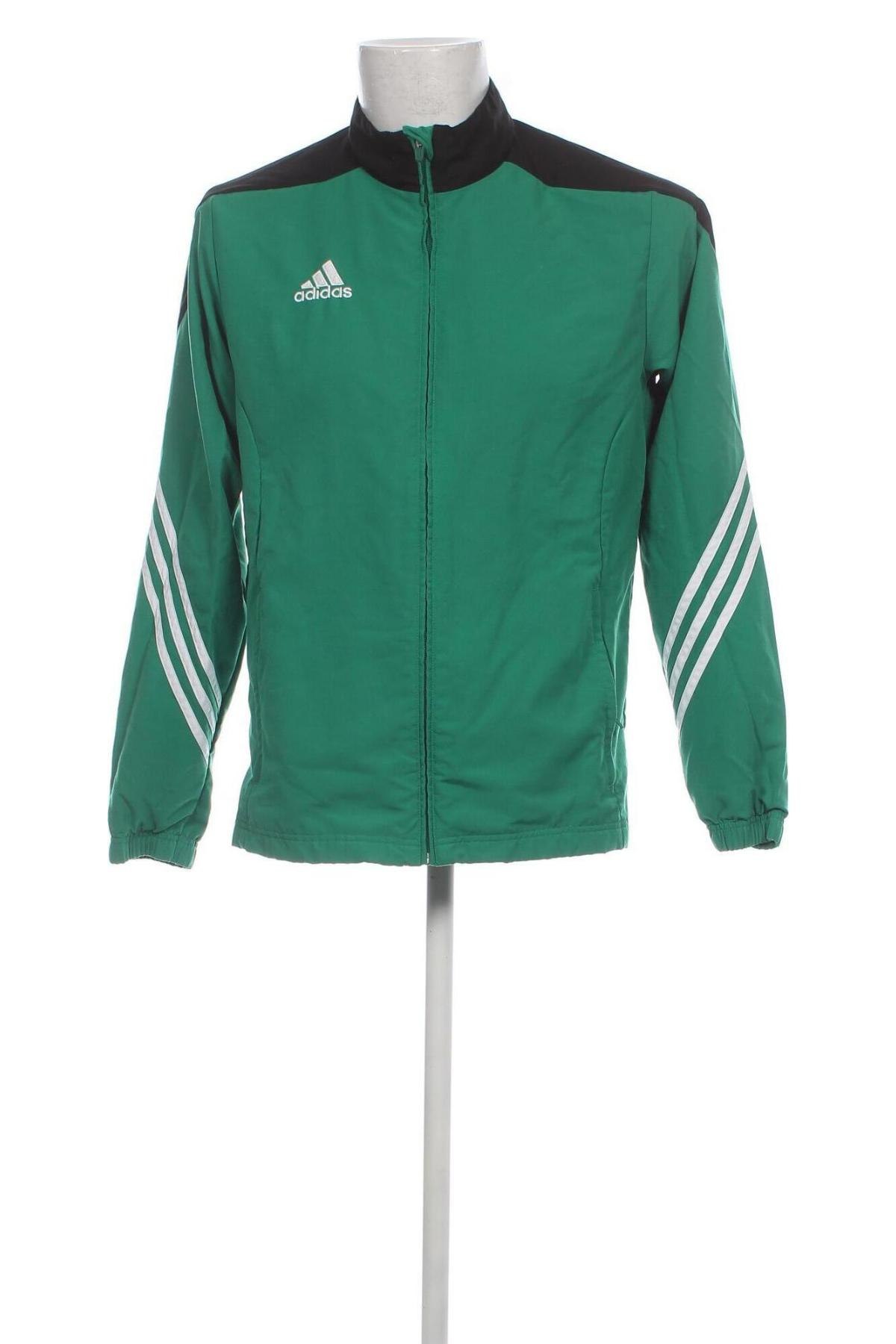 Ανδρικό μπουφάν Adidas, Μέγεθος M, Χρώμα Πράσινο, Τιμή 32,60 €