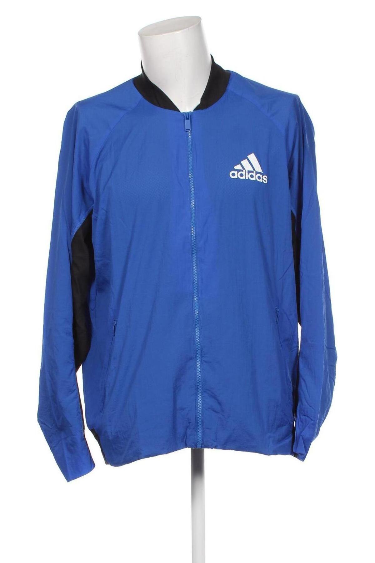 Herrenjacke Adidas, Größe XL, Farbe Blau, Preis € 41,02